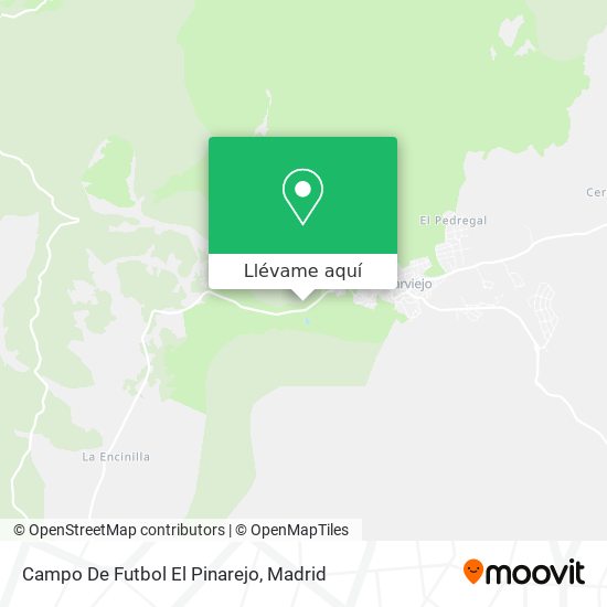 Mapa Campo De Futbol El Pinarejo
