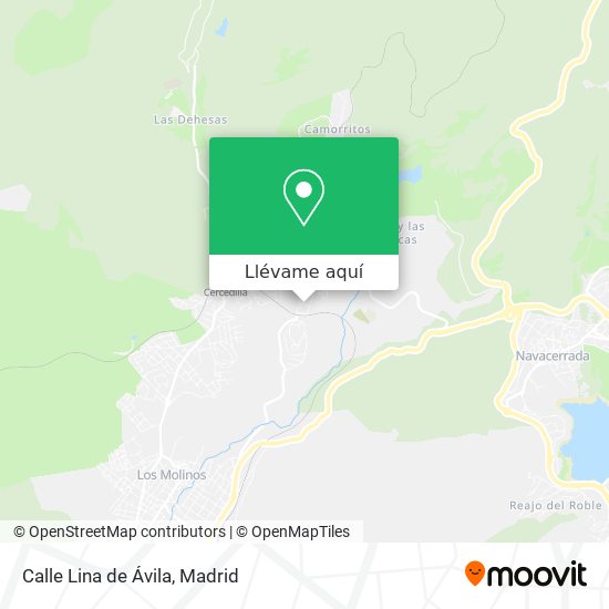 Mapa Calle Lina de Ávila