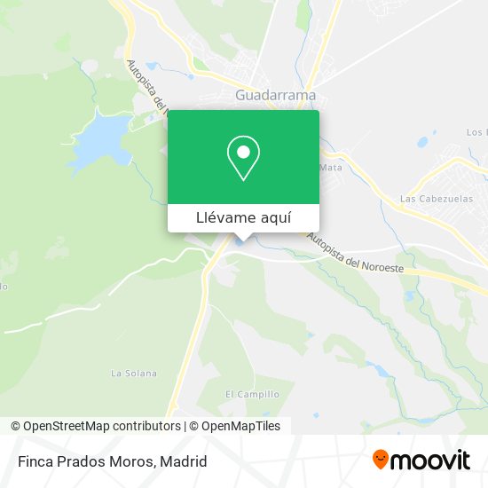Mapa Finca Prados Moros