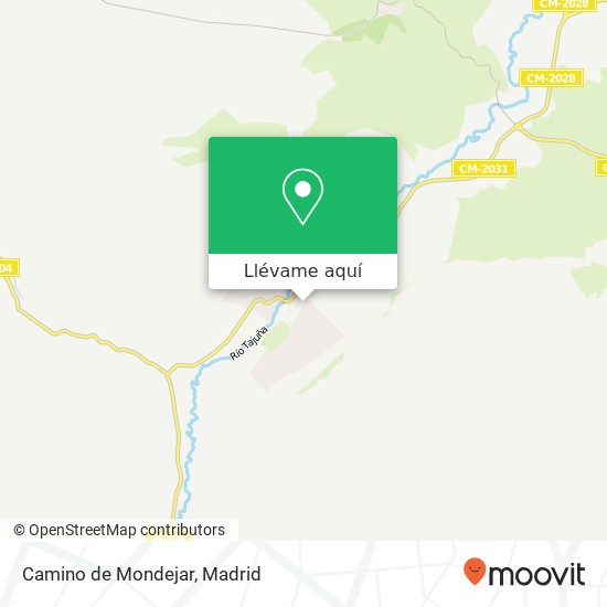 Mapa Camino de Mondejar