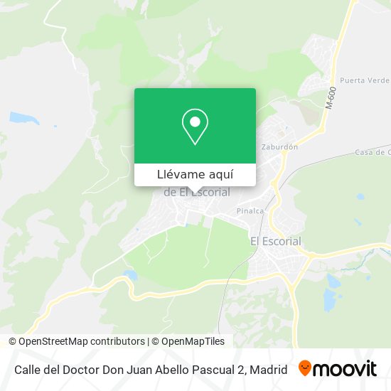 Mapa Calle del Doctor Don Juan Abello Pascual 2
