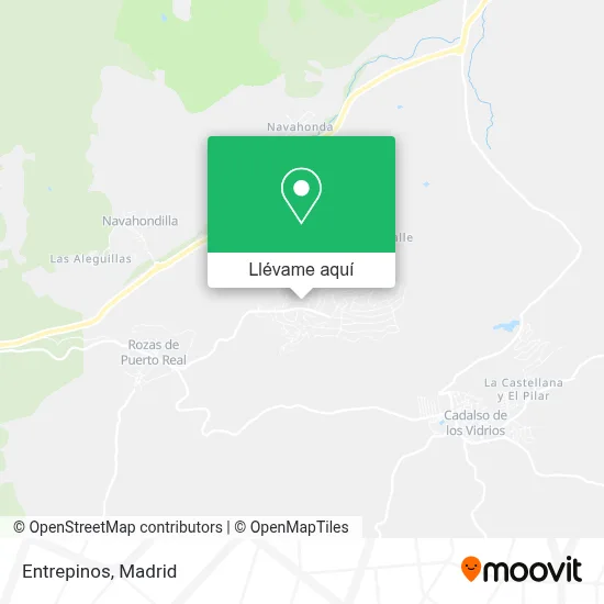 Mapa Entrepinos