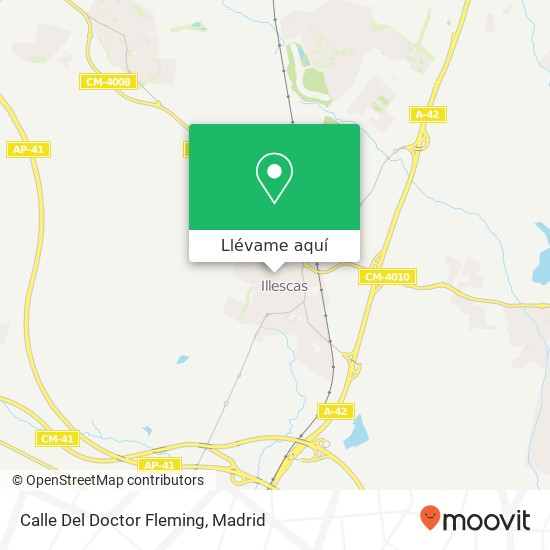 Mapa Calle Del Doctor Fleming