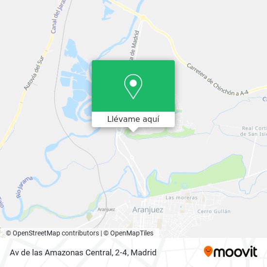 Mapa Av de las Amazonas Central, 2-4