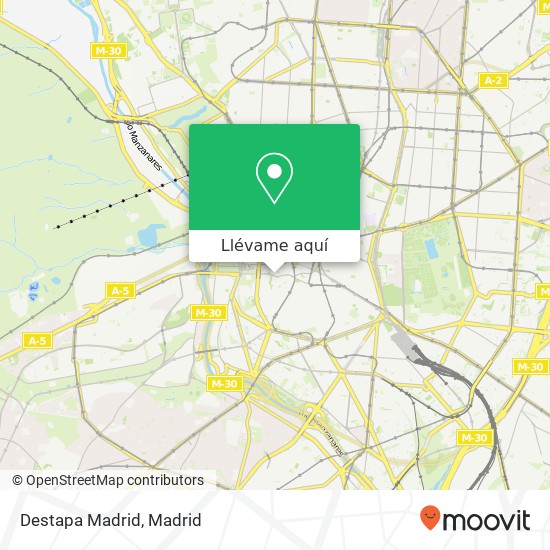 Mapa Destapa Madrid