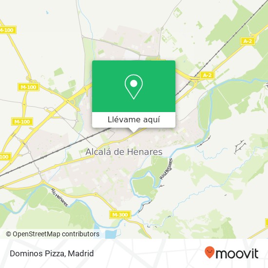 Mapa Dominos Pizza