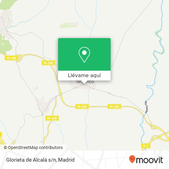 Mapa Glorieta de Alcalá s/n