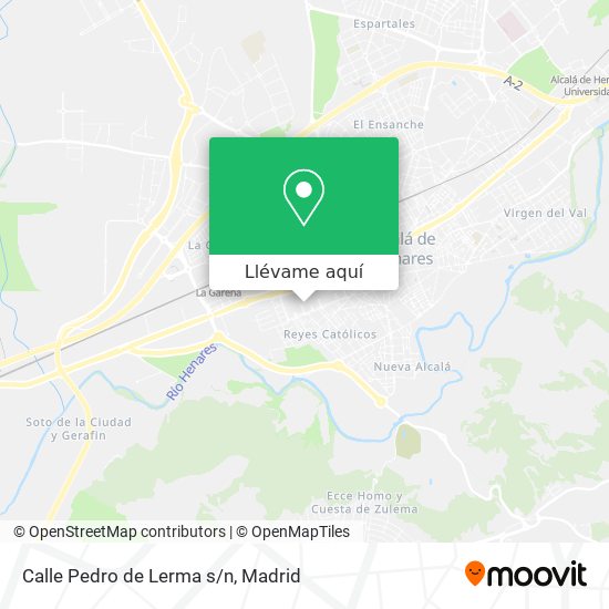 Mapa Calle Pedro de Lerma s/n