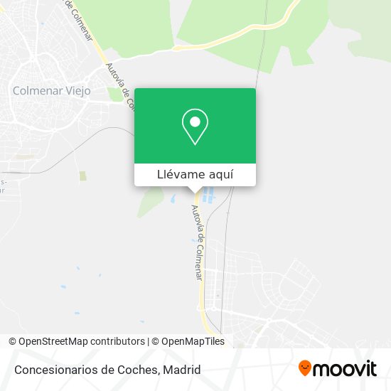 Mapa Concesionarios de Coches