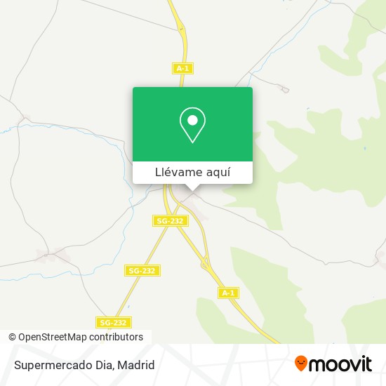 Mapa Supermercado Dia