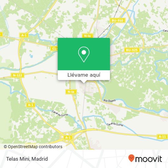 Mapa Telas Mini