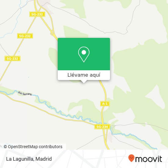 Mapa La Lagunilla