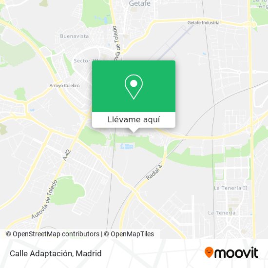 Mapa Calle Adaptación