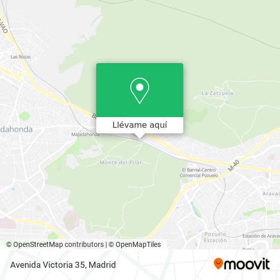 Mapa Avenida Victoria 35