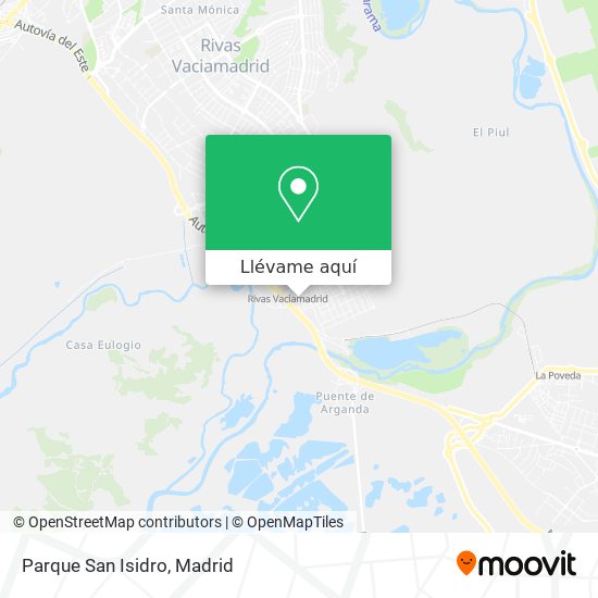 Mapa Parque San Isidro