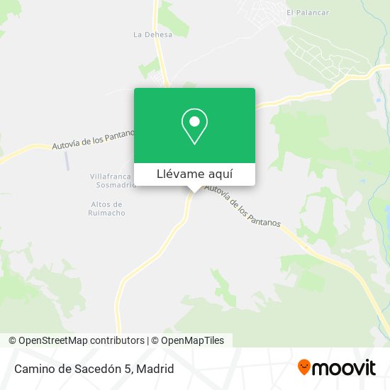 Mapa Camino de Sacedón 5