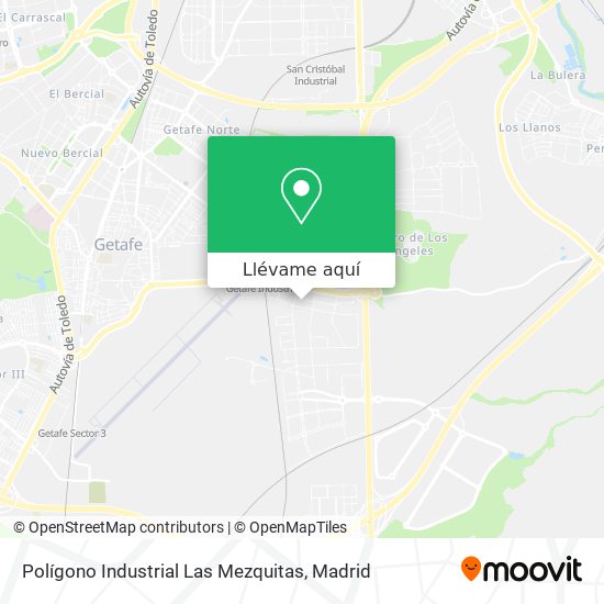 Mapa Polígono Industrial Las Mezquitas
