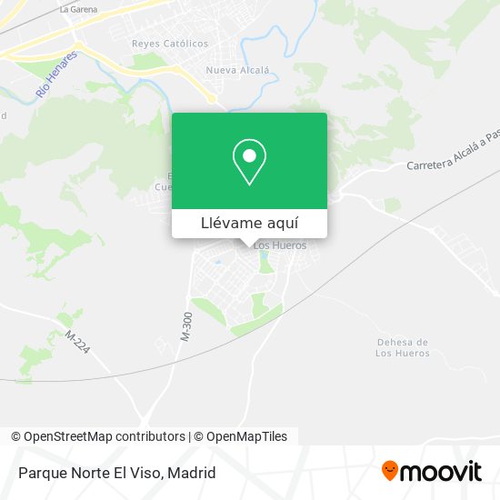 Mapa Parque Norte El Viso