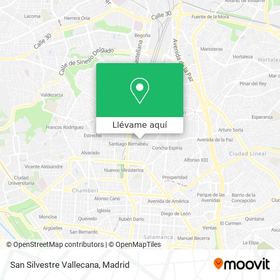 Mapa San Silvestre Vallecana