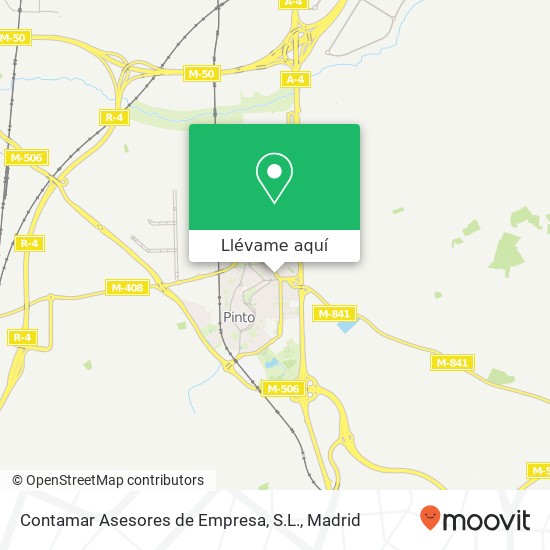 Mapa Contamar Asesores de Empresa, S.L.