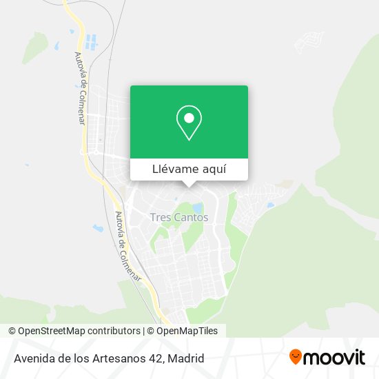 Mapa Avenida de los Artesanos 42