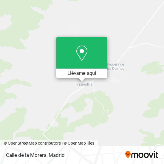 Mapa Calle de la Morera