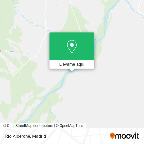 Mapa Rio Alberche
