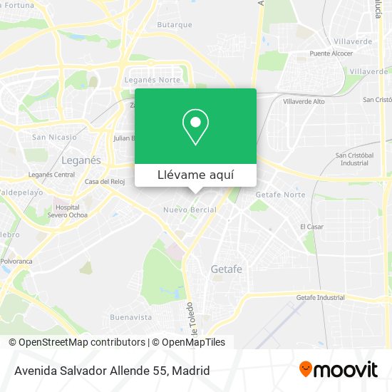 Mapa Avenida Salvador Allende 55
