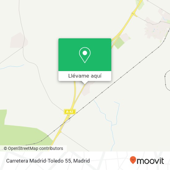 Mapa Carretera Madrid-Toledo 55