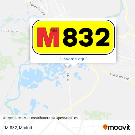 Mapa M-832