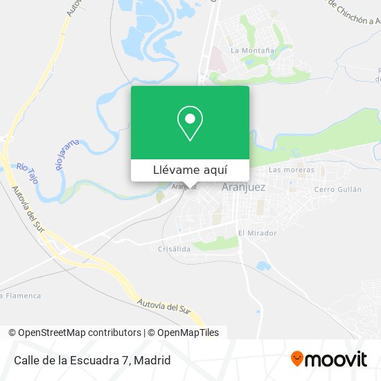 Mapa Calle de la Escuadra 7