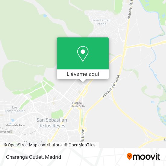 Mapa Charanga Outlet