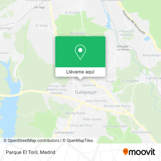 Mapa Parque El Toril