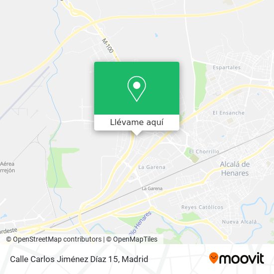 Mapa Calle Carlos Jiménez Díaz 15