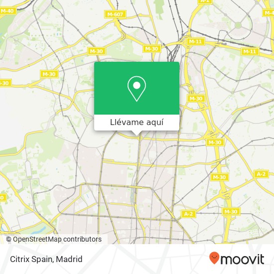 Mapa Citrix Spain