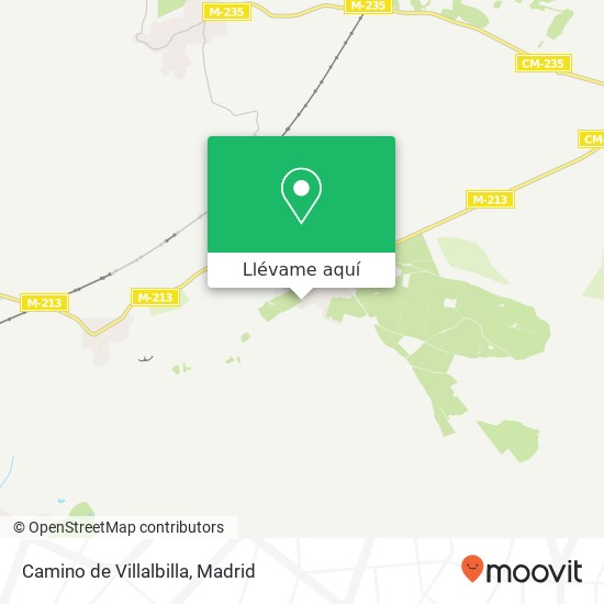 Mapa Camino de Villalbilla