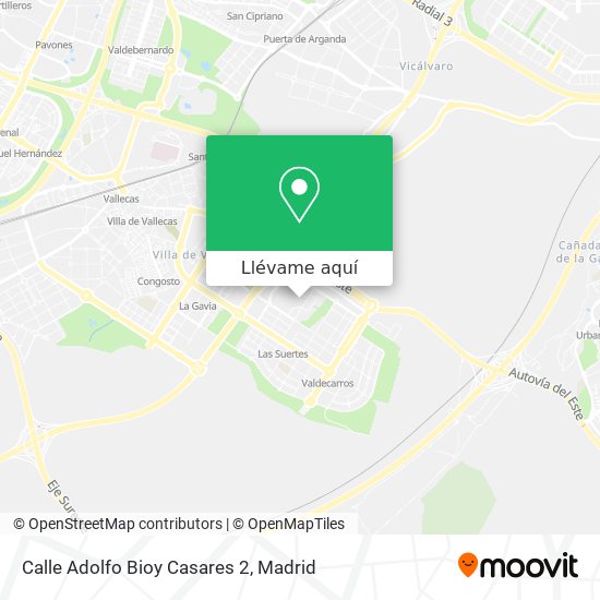 Mapa Calle Adolfo Bioy Casares 2