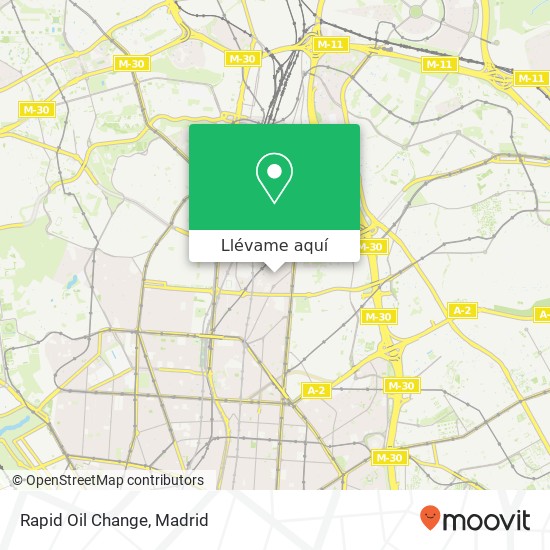 Mapa Rapid Oil Change