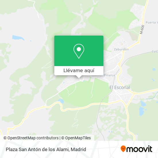 Mapa Plaza San Antón de los Alami