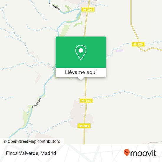 Mapa Finca Valverde