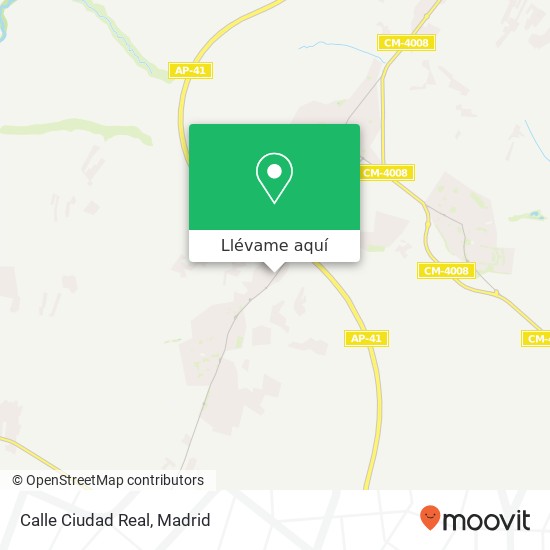 Mapa Calle Ciudad Real