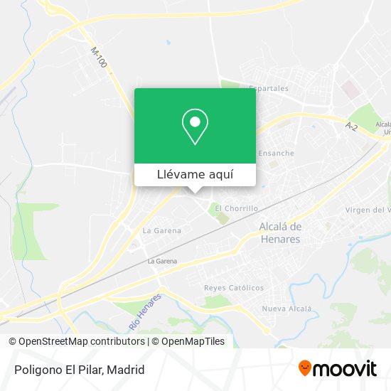 Mapa Poligono El Pilar