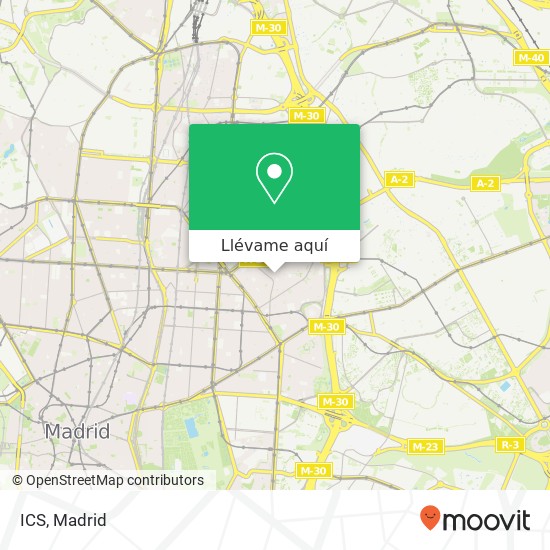 Mapa ICS