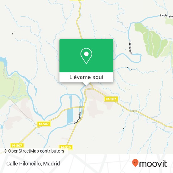 Mapa Calle Piloncillo