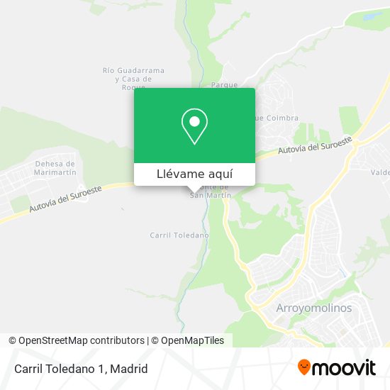 Mapa Carril Toledano 1