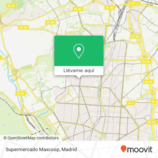 Mapa Supermercado Maxcoop