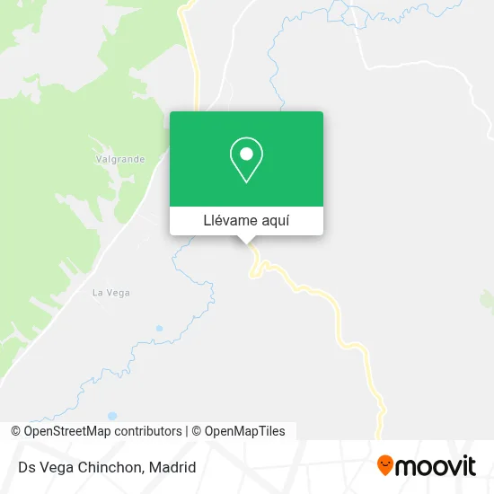 Mapa Ds Vega Chinchon