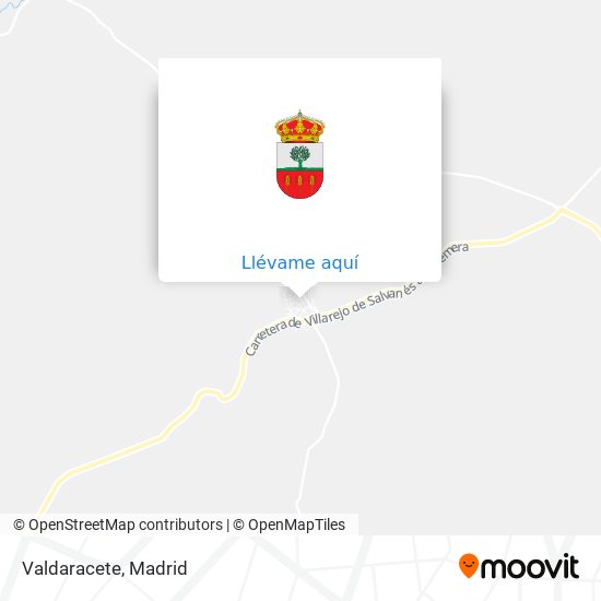 Mapa Valdaracete