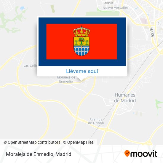 Mapa Moraleja de Enmedio