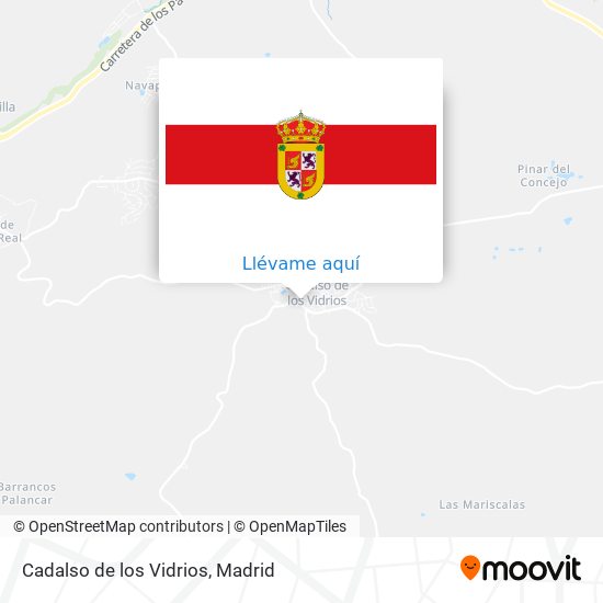 Mapa Cadalso de los Vidrios